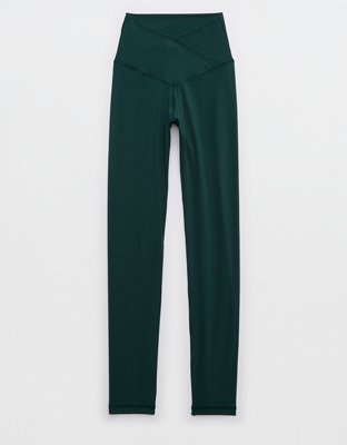 aerie, Pants & Jumpsuits, Aerie Offline Real Me Double Crossover Flare  Legging