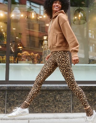 Aerie leopard sweatshirt online