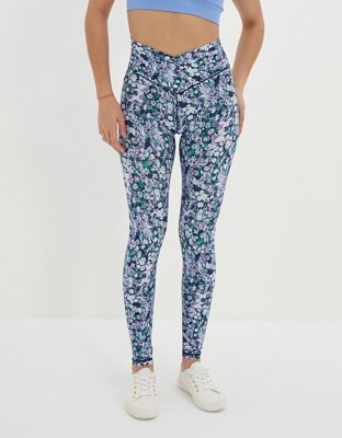 Offline By Aerie Real Me High Waisted Crossover Leggings, Leggings, Clothing & Accessories