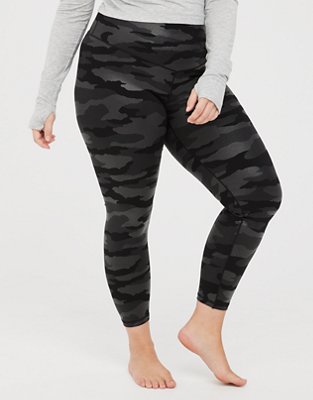 Aerie offline flare legging - camo