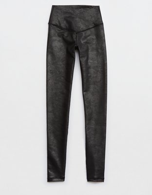 Женские брюки Aerie OFFLINE By Aerie Hugger Crackle Crossover Legging — фото 5