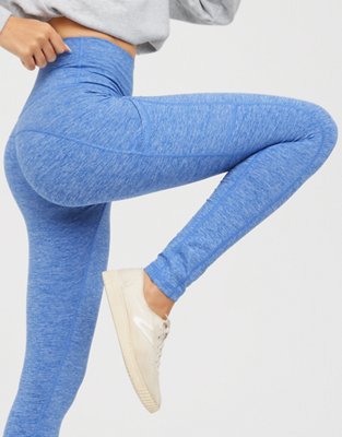 OFFLINE By Aerie The Hugger High Waisted Foldover Flare Legging