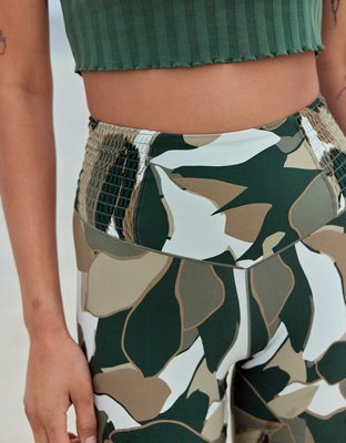 OFFLINE By Aerie Real Me Smocked Legging