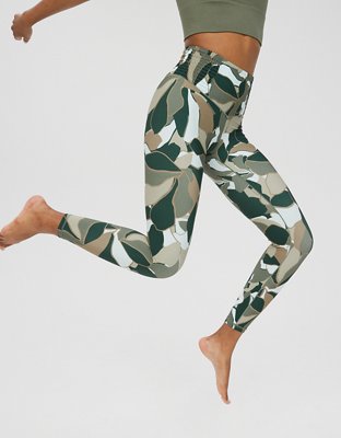 Under Armour Rush Camo Legging Women's- Seaglass