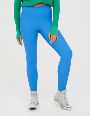 OFFLINE By Aerie Real Me Waffle High Waisted Crossover Legging