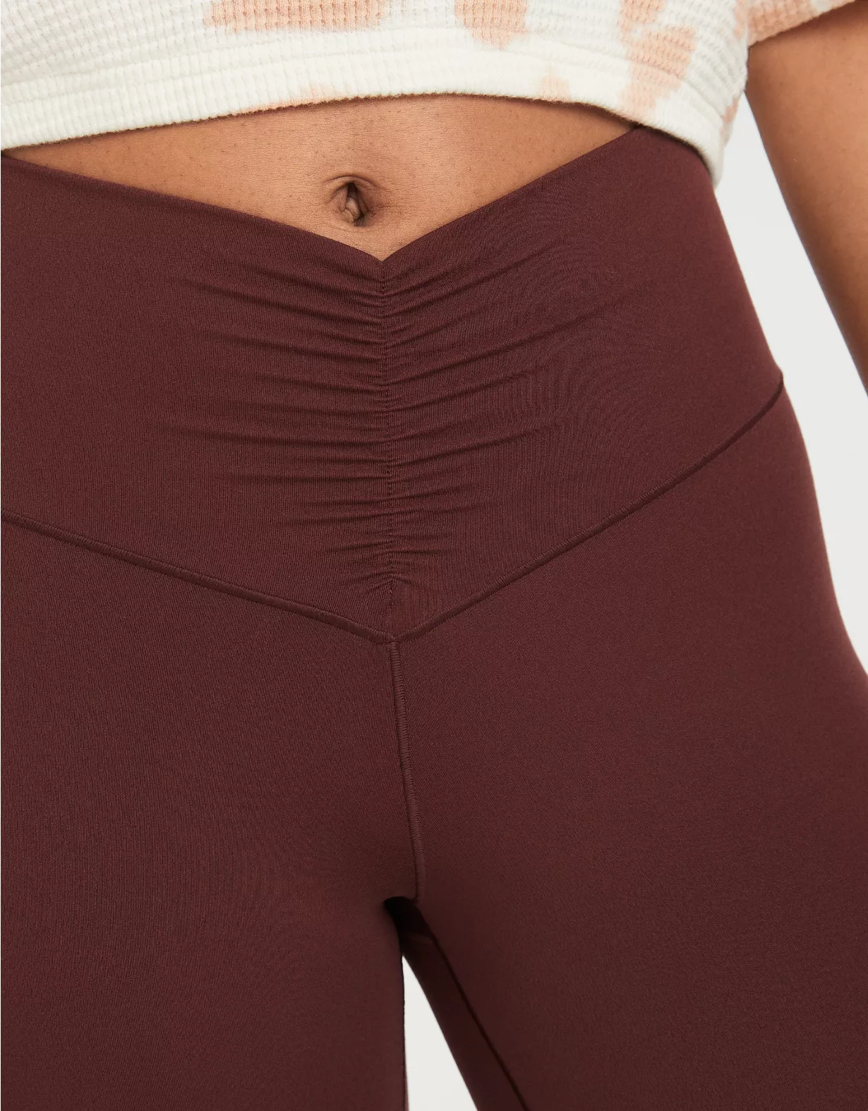 OFFLINE By Aerie Real Me High Waisted Ruched Legging