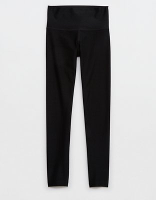 Женские брюки Aerie OFFLINE By Aerie Ribbed Shine High Waisted Legging — фото 3