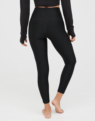 Женские брюки Aerie OFFLINE By Aerie Ribbed Shine High Waisted Legging — фото 2