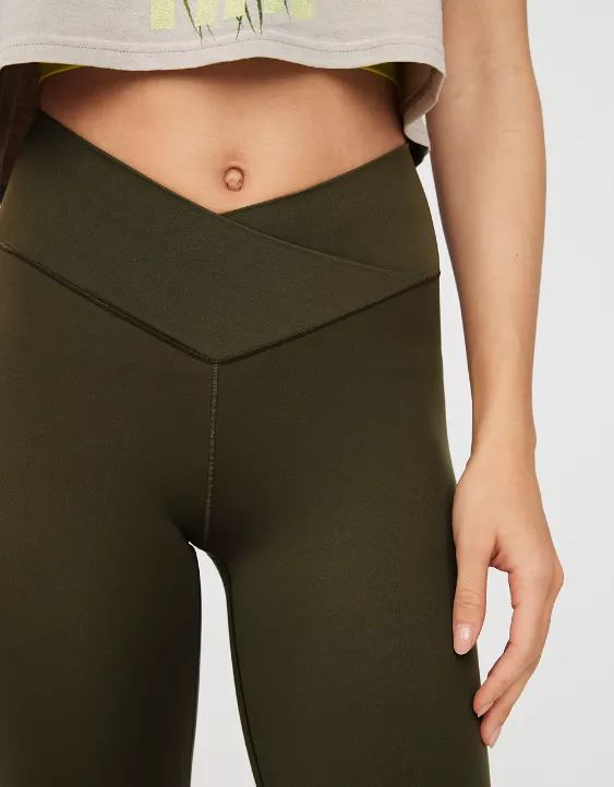 OFFLINE By Aerie Real Me Double Crossover Legging