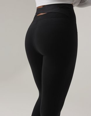 OFFLINE By Aerie The Hugger Legging Cintura Alta con Espalda Cruzada