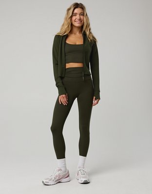 OFFLINE By Aerie The Hugger Ruched Legging