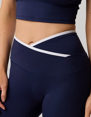 OFFLINE By Aerie Real Me Tipped High Waisted Crossover Legging
