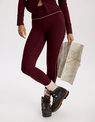 OFFLINE By Aerie The Hugger High Waisted Piping Legging