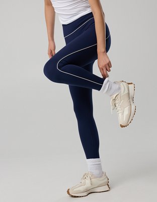 OFFLINE By Aerie The Hugger High Waisted Piping Legging