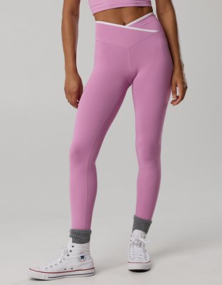 OFFLINE By Aerie Real Me Tipped High Waisted Crossover Legging