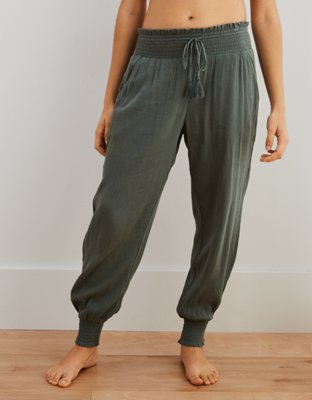 aerie distressed joggers
