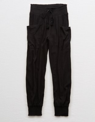 aerie waffle plush jogger