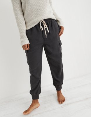 aerie distressed joggers