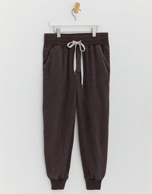 aerie black joggers