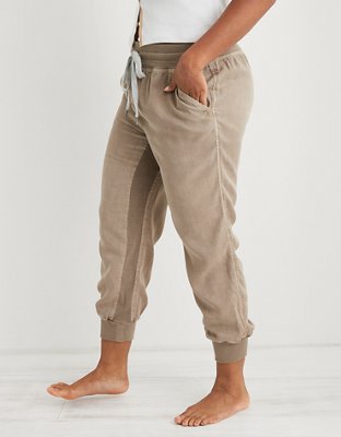 aerie distressed joggers