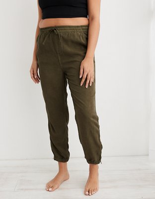 aerie sunwashed fleece cargo jogger,Aktez Yapı