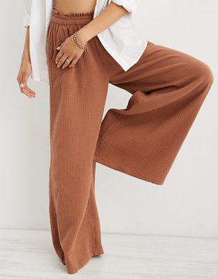 Женские брюки Aerie Pool-To-Party Wide Leg Pant — фото 2