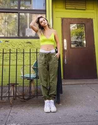 Aerie Double Pocket Utility Jogger