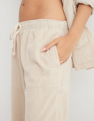 Aerie Corduroy Low Rise Pant