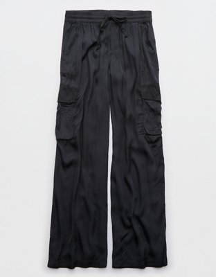 Shop Aerie High Waisted Wide Leg Pant online