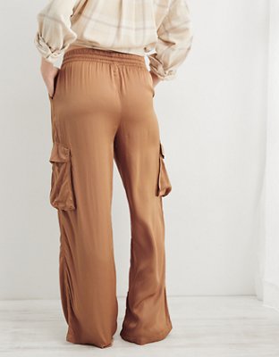 Aerie Shine Cargo Skater Pant