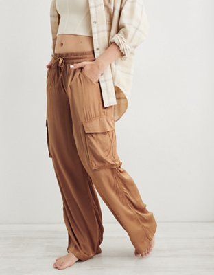 Aerie Shine Cargo Skater Pant