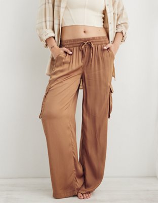 Aerie Shine Cargo Skater Pant