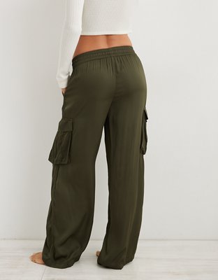 Aerie Shine Cargo Skater Pant