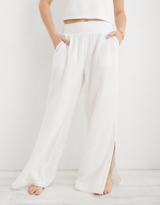 Aerie Gauzy High Waisted Pant