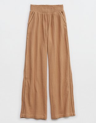 Aerie Gauzy High Waisted Pant