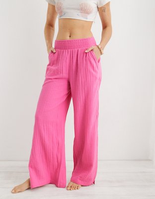 Aerie Gauzy High Waisted Pant