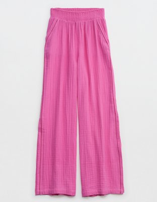 Aerie Gauzy High Waisted Pant