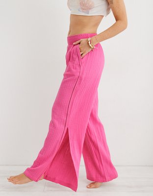 Aerie Gauzy High Waisted Pant