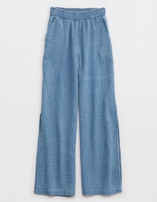 Aerie Gauzy High Waisted Pant