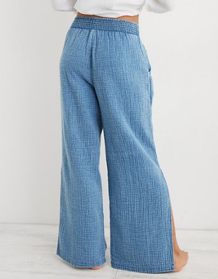 Aerie Gauzy High Waisted Pant