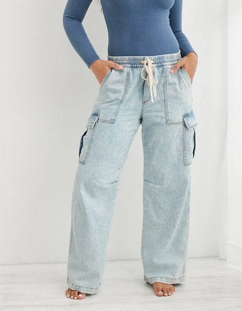 Женские брюки Aerie Village Cargo Pant