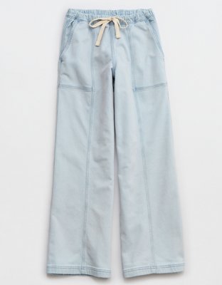 Mini @aerie haul. Love these wide leg pants & the high leg undies are