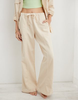 Aerie MeDay Tie Waist Pant
