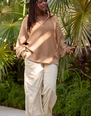 Aerie MeDay Tie Waist Pant