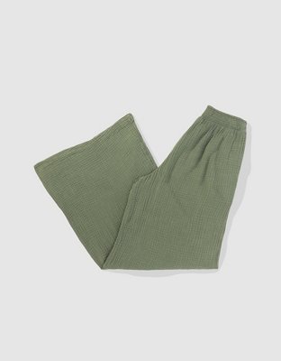 Aerie Gauzy High Waisted Pant