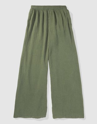 Aerie Gauzy High Waisted Pant