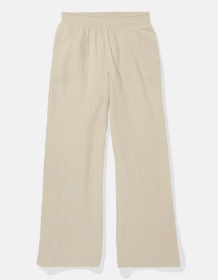 Aerie Gauzy High Waisted Pant