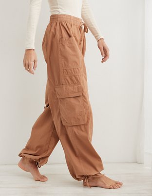 Женские брюки Aerie High Waisted Go-For-It Baggy Cargo Pant — фото 5