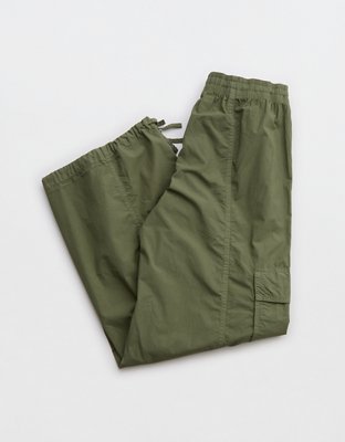 Aerie High Waisted Go-For-It Baggy Cargo Pant