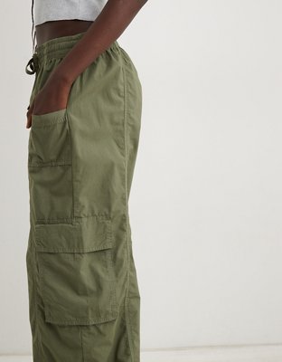 Aerie High Waisted Go-For-It Baggy Cargo Pant